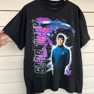 Vintage 1997 Star Trek Spock T-Shirt Promo XL (D)